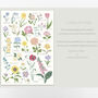 Floral Personalised Flowers Children's Name Print, thumbnail 3 of 5