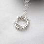 Sterling Silver 21st Birthday Necklace Hallmarked, thumbnail 3 of 11