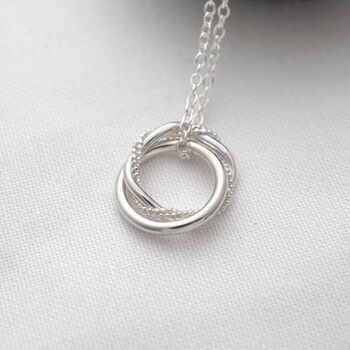 Sterling Silver 21st Birthday Necklace Hallmarked, 3 of 11