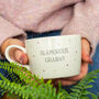 Glamorous Granny Handmade Metallic Spotty Cup, thumbnail 1 of 4