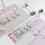 Advice For The Bride To Be Cards: Bright Floral, thumbnail 2 of 5