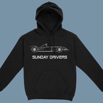 Sunday Drivers Race Car Hoodie, 2 of 2