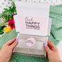 'Little Box Of Happy' Sharing Letter Box Gift, thumbnail 4 of 6