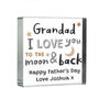 I Love You To The Moon And Back Crystal Token, thumbnail 3 of 5