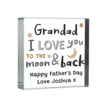 I Love You To The Moon And Back Crystal Token, 3 of 5