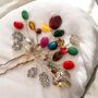 Aurora Bloom Hair Pin, thumbnail 1 of 5