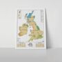British Isles Scratch Map, thumbnail 4 of 5