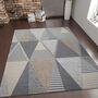 Geometric Cotton Rug The Oliver, thumbnail 1 of 5