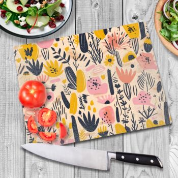 Petal Play Textured Glass Chopping Boards, 2 of 8