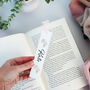 Personalised Birth Flower Bookmark, thumbnail 2 of 10