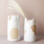 Textured Ceramic Cat Vase, thumbnail 3 of 5