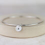 Sterling Silver Dinky Charm Bangle, thumbnail 2 of 7