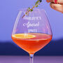 Personalised Aperol Spritz Glass, thumbnail 2 of 6