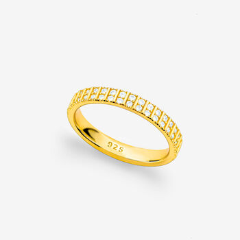 Double Stacking Ring For Women, Minimalist Jewellery, 2 of 5