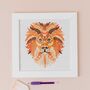 Mandala Lion Diamond Painting Kit 23cm, thumbnail 2 of 3