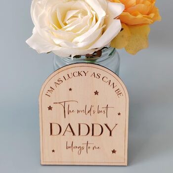 First Father's Day Luxury Gift Box For Daddy, 6 of 10