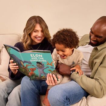 Personalised Children's Dinosaur Story Book, 5 of 10
