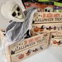 Personalised Pumpkin Family Halloween Crate Box, thumbnail 5 of 6