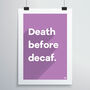 Death Before Decaf Print, thumbnail 10 of 12