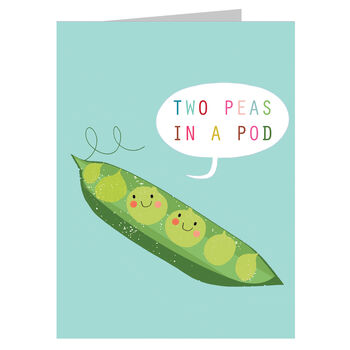 Mini Twin Peas Card, 2 of 5