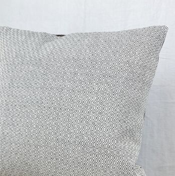 Fair Trade Diamond Weave Cotton Cushion Cover 60cm, 6 of 11