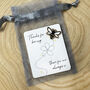 Thanks For Beeing The Best…Enamel Bee Pin Badge Brooch, thumbnail 6 of 12
