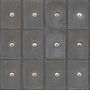 Industrial Metal Cabinets Wallpaper Set Of Three Rolls, thumbnail 2 of 2
