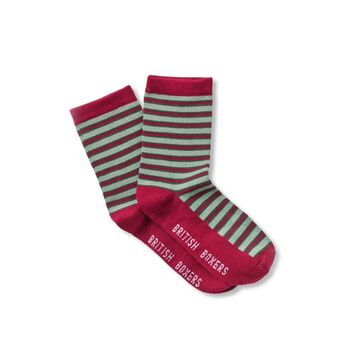 Women's Four Pair 'Forest Berry' Bamboo Sock Gift Box, 2 of 5