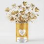 Personalised Valentine's Gift Gold Chocolate Hearts In A Tin, thumbnail 3 of 5