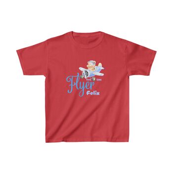 First Time Flyer Kids T Shirt, 5 of 7
