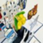Personalisable Santorini Themed 3D Greeting/Gift Card, thumbnail 6 of 8