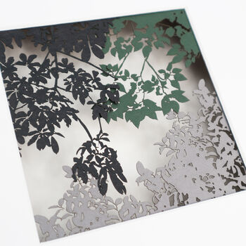 Framed Papercut Tree Canopy Art, 4 of 7