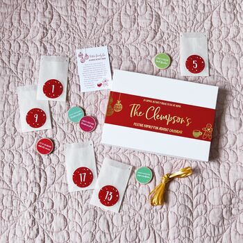 Personalised Christmas Craft Ideas Advent Calendar, 5 of 12