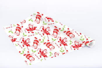 Personalised Santa Christmas Wrapping Paper By Abigail Warner