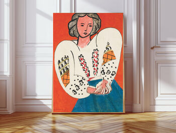 Set Of Two Matisse Portrait Art Prints, 3 of 4