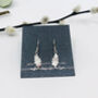 Oak Leaf Earrings In Sterling Silver, thumbnail 2 of 10
