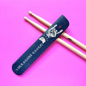 Personalised You Rock Drum Stick Holder, 3 of 8