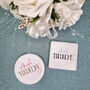 Bride To Be Personalised Pocket Mirror, thumbnail 1 of 7