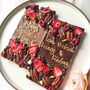 Personalised Chocolate Bar With Strawberry, Raspberry, thumbnail 7 of 8