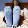 Personalised Women's Bed Socks, thumbnail 2 of 9