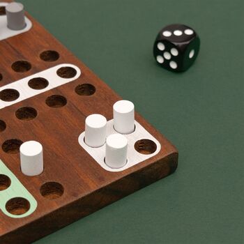 Ludo Wooden Board Game, 4 of 6