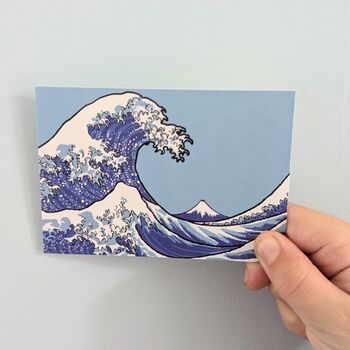 Hokusai The Great Wave Mini Print, Japan Art Print, 3 of 3
