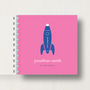 Personalised Kid's Space Rocket Small Notebook, thumbnail 8 of 9