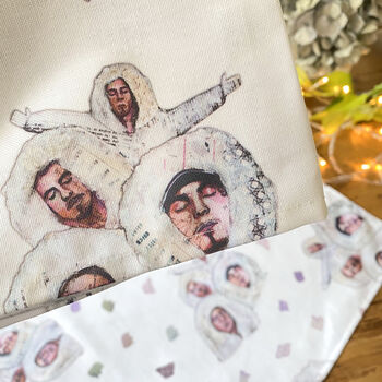 East 17 Christmas Tea Towel, 2 of 5