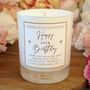30th Birthday Gift Personalised Scented Candle, thumbnail 1 of 7