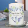 Personalised Happy Mother's Day Floral Heart Candle, thumbnail 7 of 11