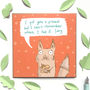 'Squirrel And Present' Birthday Card, thumbnail 1 of 2