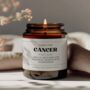 Birthday Gift Zodiac Candle For Cancer, thumbnail 5 of 7