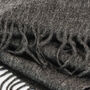 Personalised Charcoal Pure Cashmere Scarf, thumbnail 3 of 9