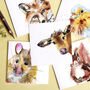 Autumn Tones Pack Of Blank Nature Greeting Cards, thumbnail 4 of 8